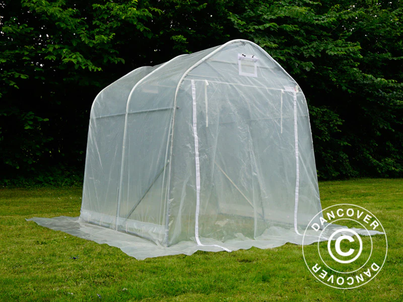 Tunel foliowy, 2x2x2m, PE, 4m², Przezroczysty - Image 8