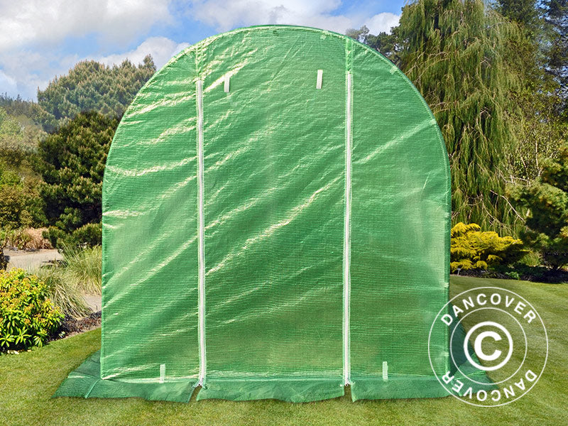 Tunel foliowy 2x3x2m, 6m², Zielony - Image 3
