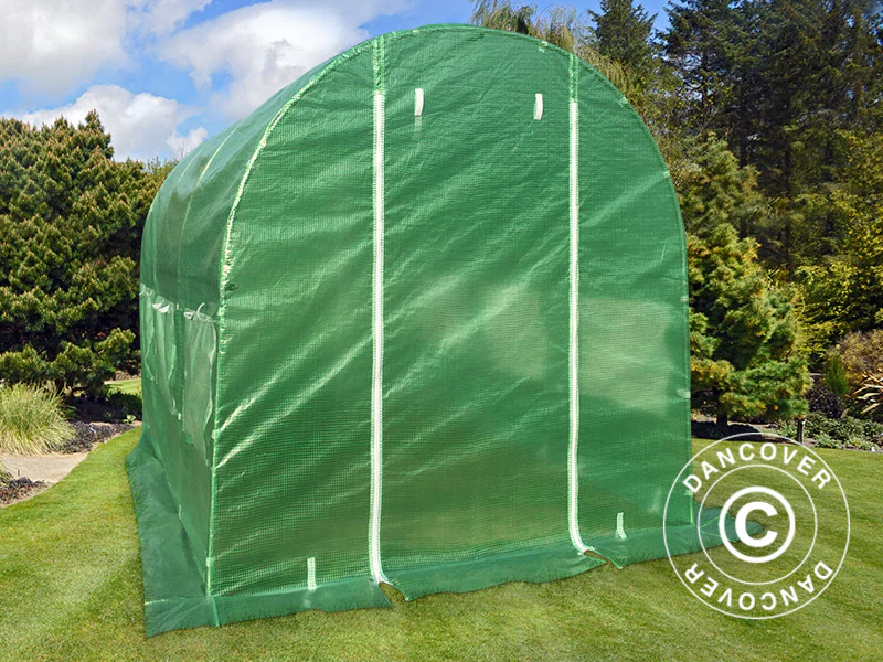 Tunel foliowy 2x3x2m, 6m², Zielony - Image 4