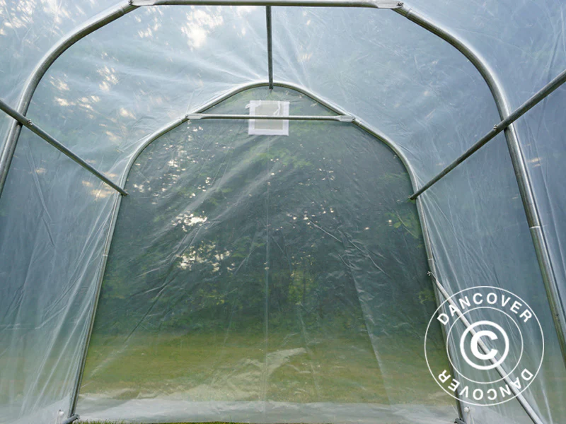 Tunel foliowy, 2x3x2m, PE, 6m², Przezroczysty - Image 7