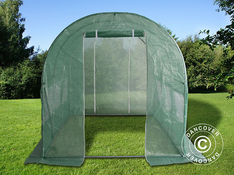 Tunel foliowy 2x4,5x2m, 9m², Zielony - Image 2