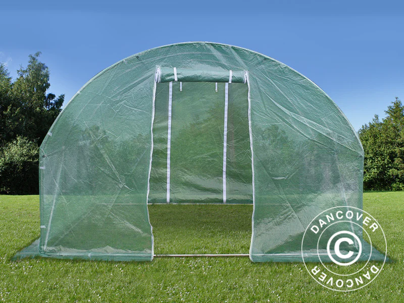 Tunel foliowy 3x3x2m, 9m², Zielony - Image 3