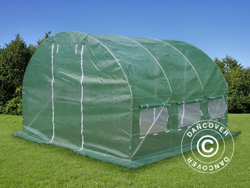 Tunel foliowy 3x3x2m, 9m², Zielony - Image 5