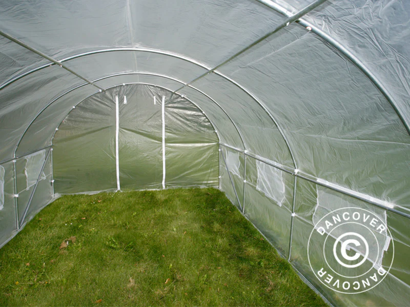 Tunel foliowy 3x6x2m, 18m², Przezroczysty - Image 10
