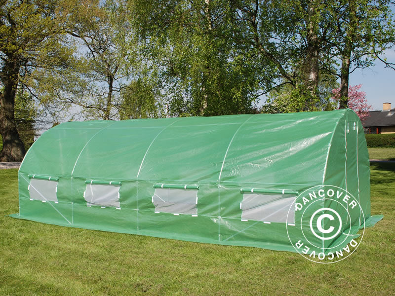 Tunel foliowy 3x8x2m, 24m², Zielony - Image 2
