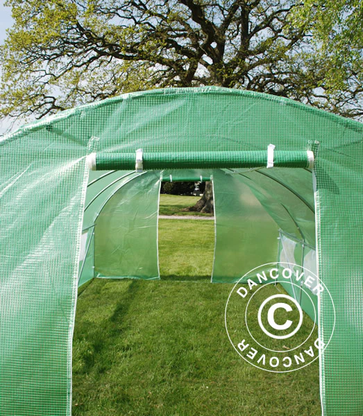 Tunel foliowy 3x8x2m, 24m², Zielony - Image 8