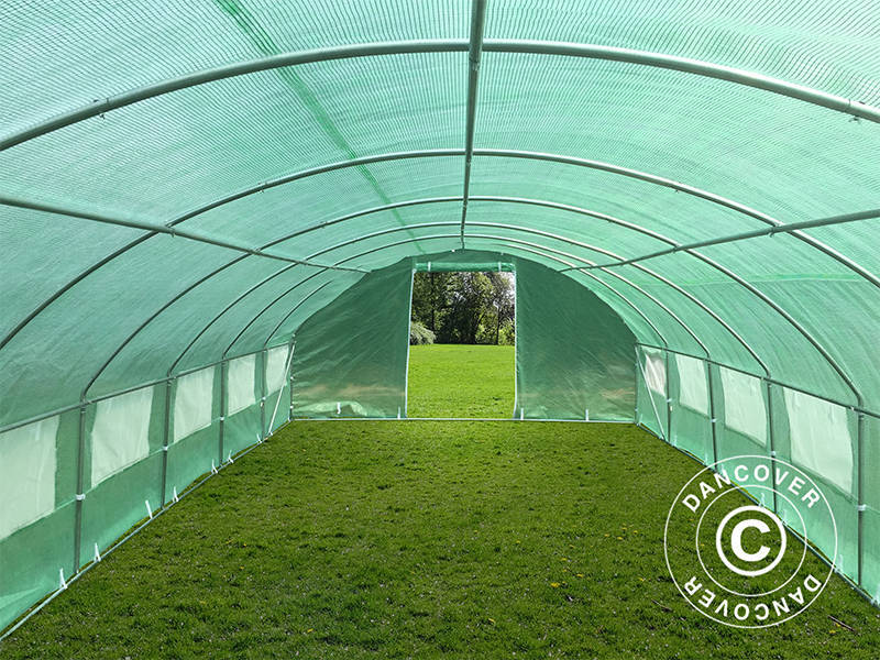 Tunel foliowy 4x10,6x2m, 42,4m², Zielony - Image 10