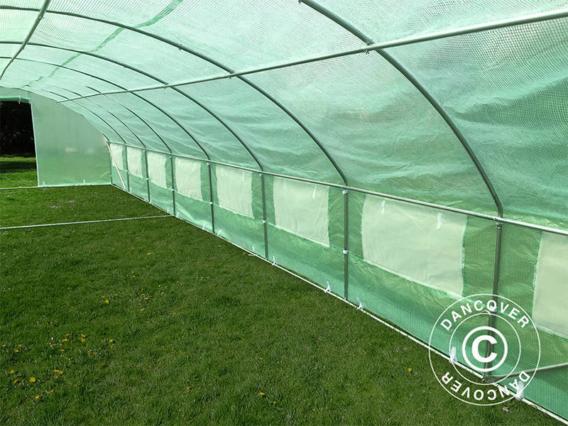 Tunel foliowy 4x10,6x2m, 42,4m², Zielony - Image 12