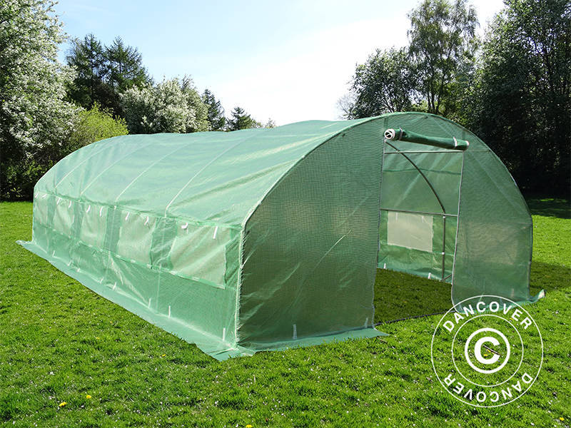 Tunel foliowy 4x6,6x2m, 26,4m², Zielony - Image 4