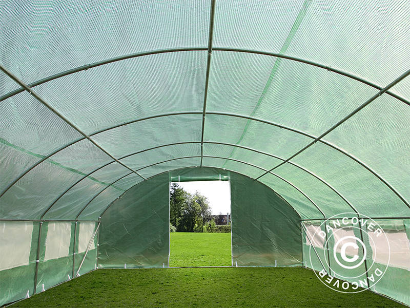 Tunel foliowy 4x6,6x2m, 26,4m², Zielony - Image 7