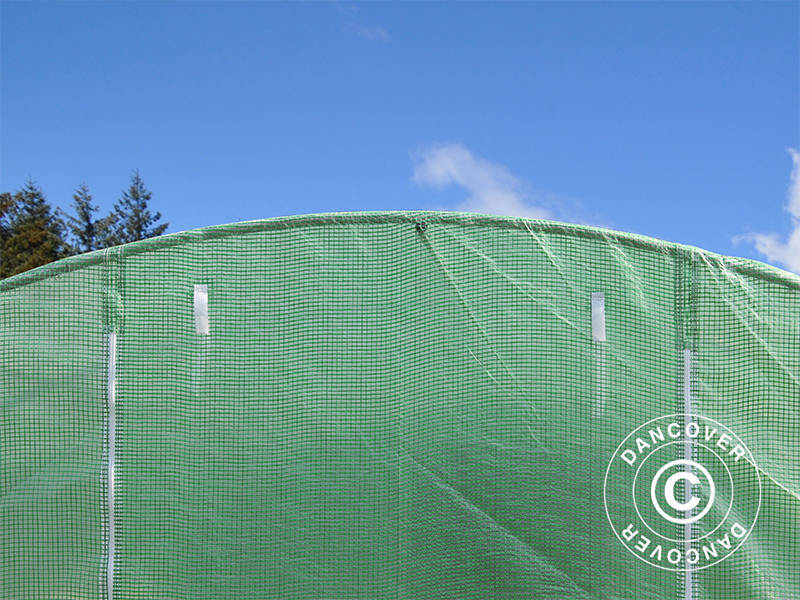 Tunel foliowy 4x6,6x2m, 26,4m², Zielony - Image 8