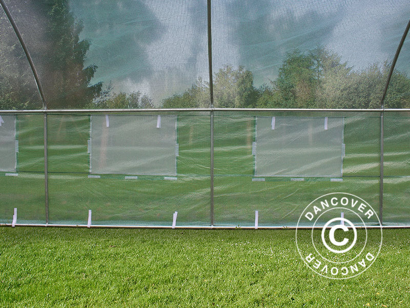 Tunel foliowy 4x8x2m, 32m², Zielony - Image 15