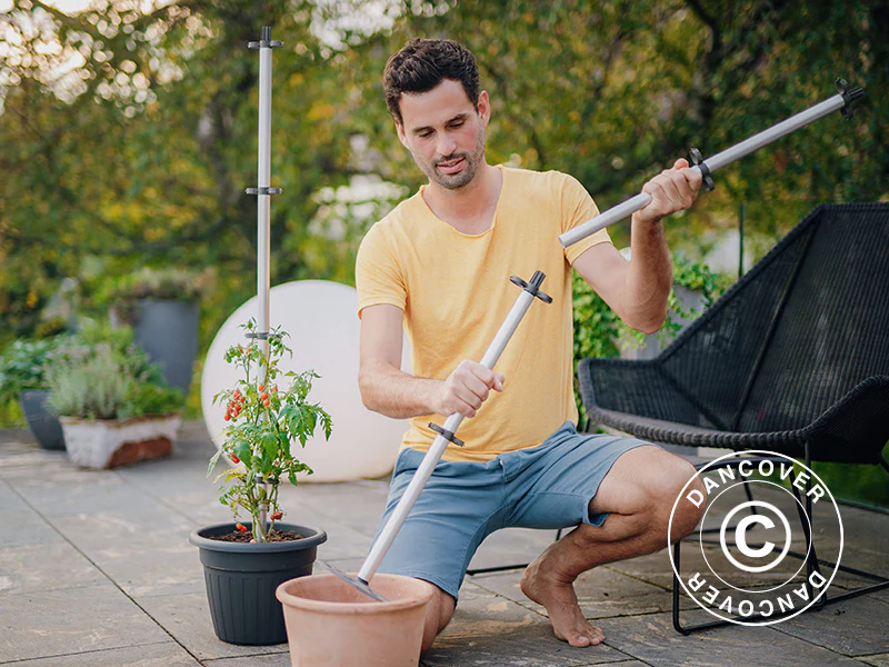 Tyczka, TOMATO BUDDY, Antracyt/Srebro - Image 5