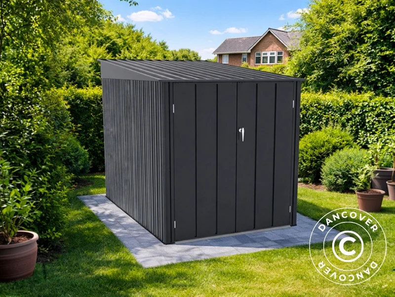 Wiata rowerowa 1,38x2,17x1,65m, ProShed®, 2,99m2, Antracyt - Image 2
