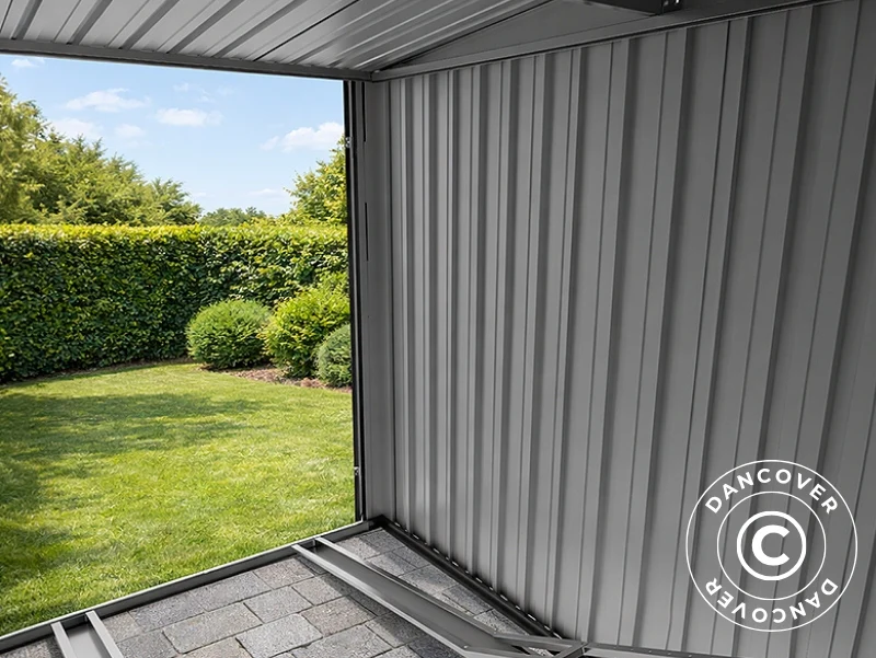 Wiata rowerowa 1,38x2,17x1,65m, ProShed®, 2,99m2, Antracyt - Image 4