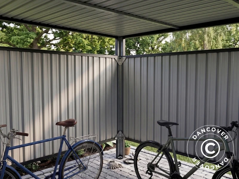 Wiata rowerowa, 1,8x2,05x1,93m, ProShed®, Antracyt - Image 4