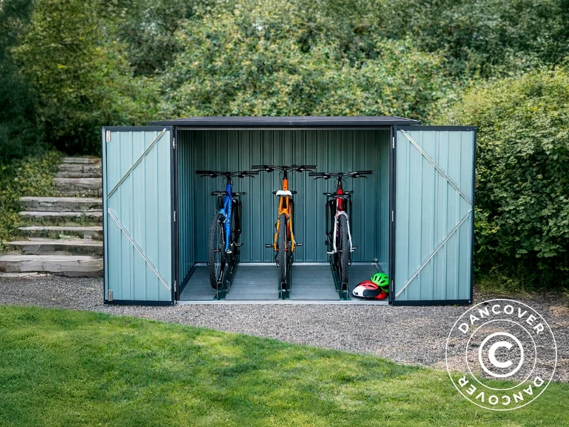 Wiata rowerowa 2,06x2,04x1,63m, 4,2m2, ProShed®, Antracyt - Image 3