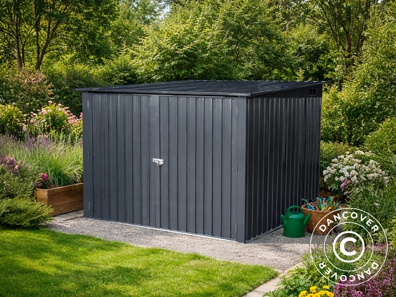 Wiata rowerowa 2,06x2,04x1,63m, 4,2m2, ProShed®, Antracyt - Image 4