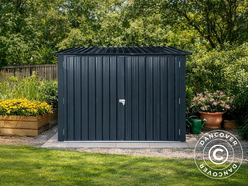 Wiata rowerowa 2,06x2,04x1,63m, 4,2m2, ProShed®, Antracyt - Image 5
