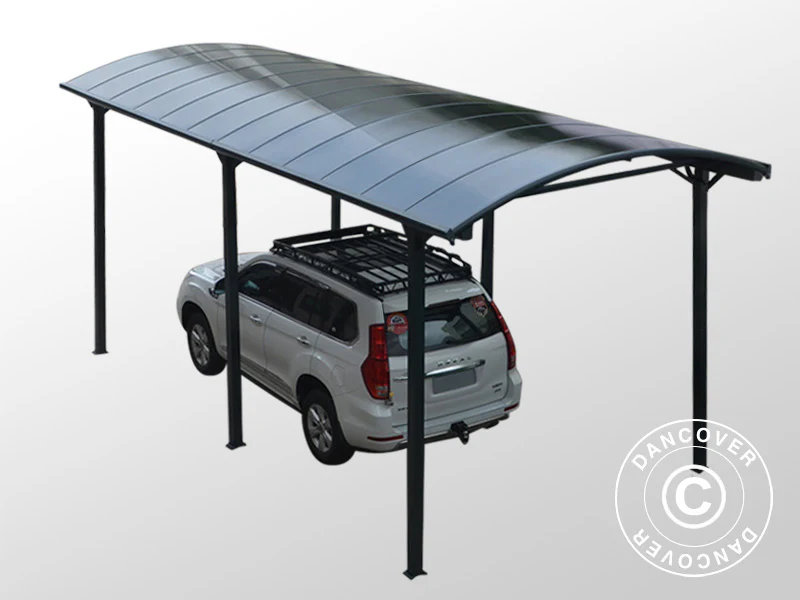 Wiata XL Boston, 3,59x7,62x3,6m, Szara - Image 4