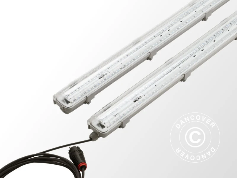 Świetlówka LED do uprawy roślin 1,26m, 2 sztuki, Szara - Image 4