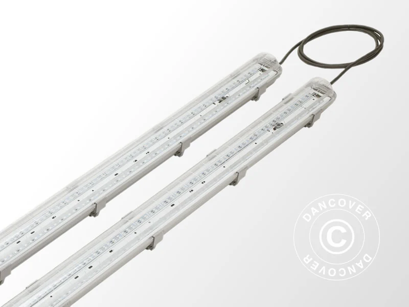 Świetlówka LED do uprawy roślin 1,26m, 2 sztuki, Szara - Image 5