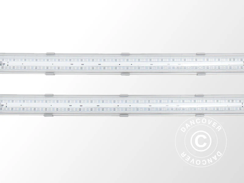 Świetlówka LED do uprawy roślin 1,26m, 2 sztuki, Szara - Image 6