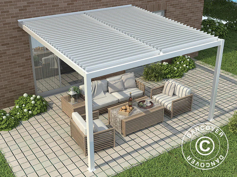 Wspornik ścienny do pawilonu San Pablo Alu+, 3x3m, 3x4m i 4x4m, Biały, 2 szt. - Image 8