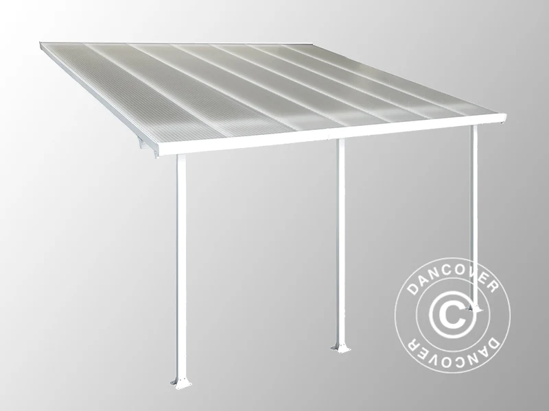 Zadaszenie tarasu Feria, Palram/Canopia, 3x4,25m, Biały - Image 6