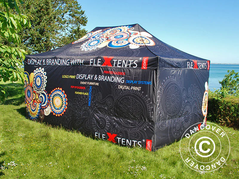 Zadrukowana ściana boczna 6m dla FleXtents PRO 4x6m - Image 10