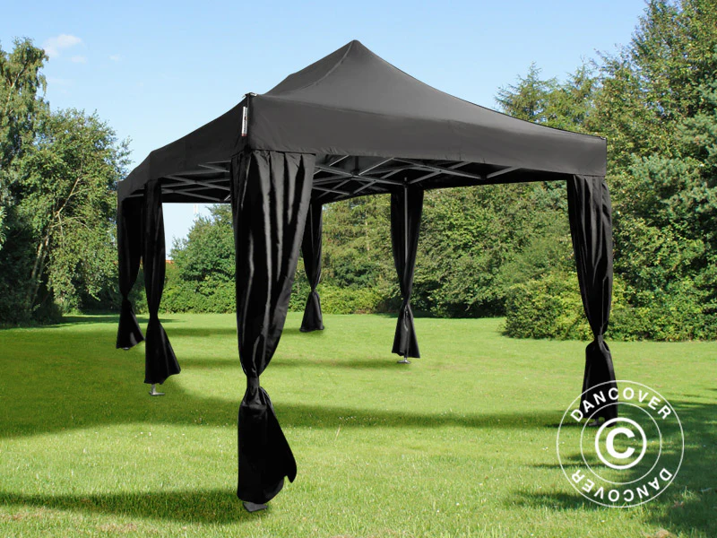 Zasłony FleXtents Steel, Czarny, 2 szt. - Image 2