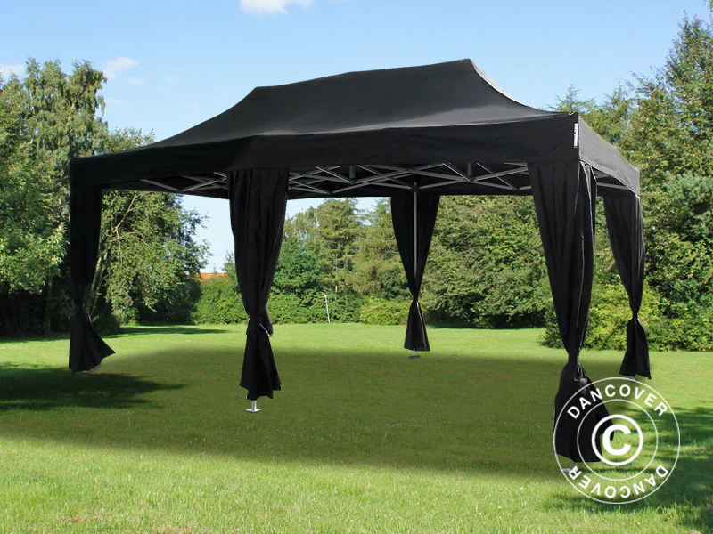 Zasłony FleXtents Steel, Czarny, 2 szt. - Image 3